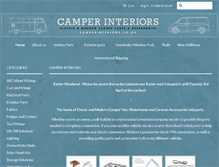 Tablet Screenshot of camperinteriors.co.uk